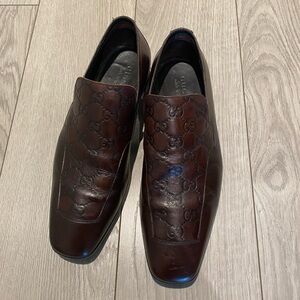 Gucci men’s leather loafers. Size 7